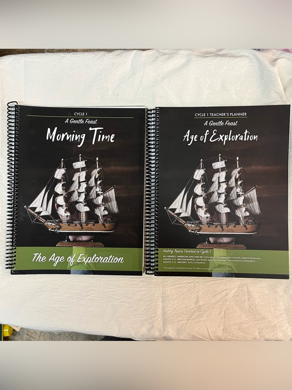 A Gentle Feast Cycle 1 Teacher Planner & Morning Time Age of Exploration Set